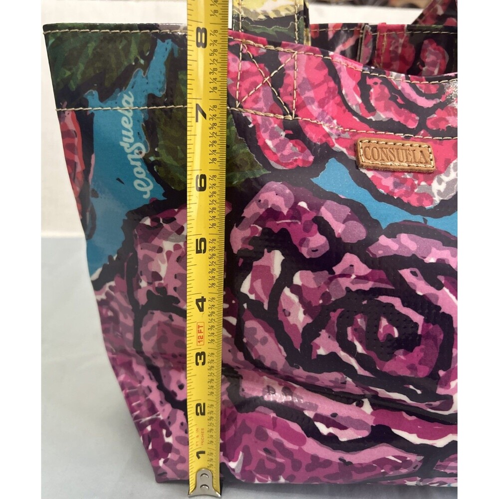 Consuela Grab N Go Mini Bag Big Rose Pattern - Picture 2 of 10